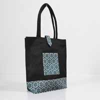 Jute Beach & Shopping Tote Bag